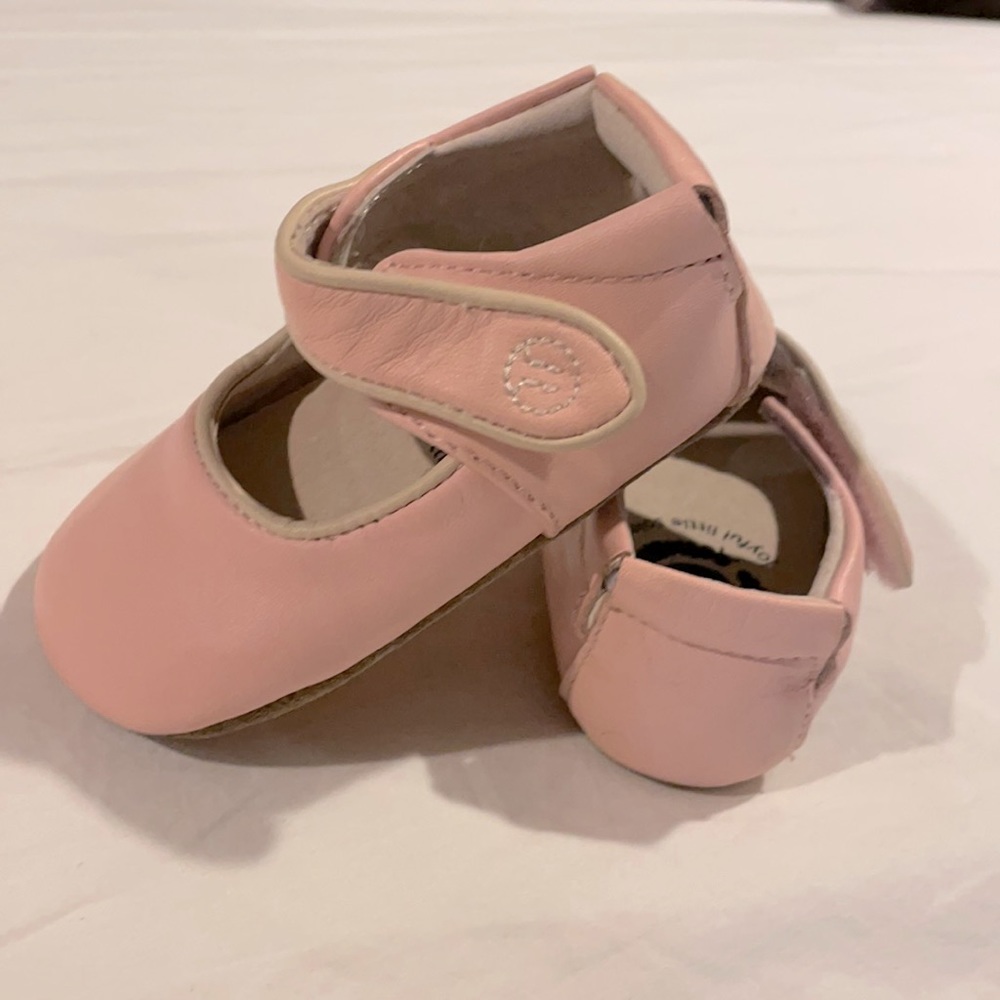 Livie and Luca maryjane pink shoes 12-18 months